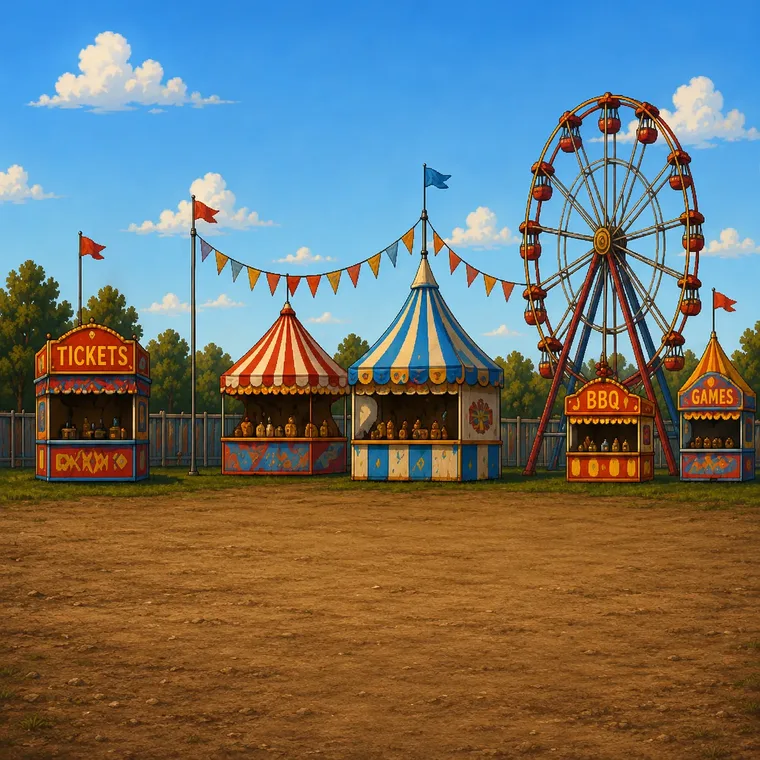 County Fair location artwork